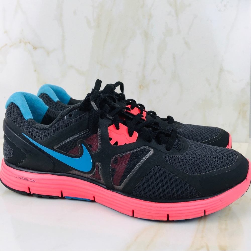 Nike Lunarglide+3 Womens Size 9 Running Sneakers